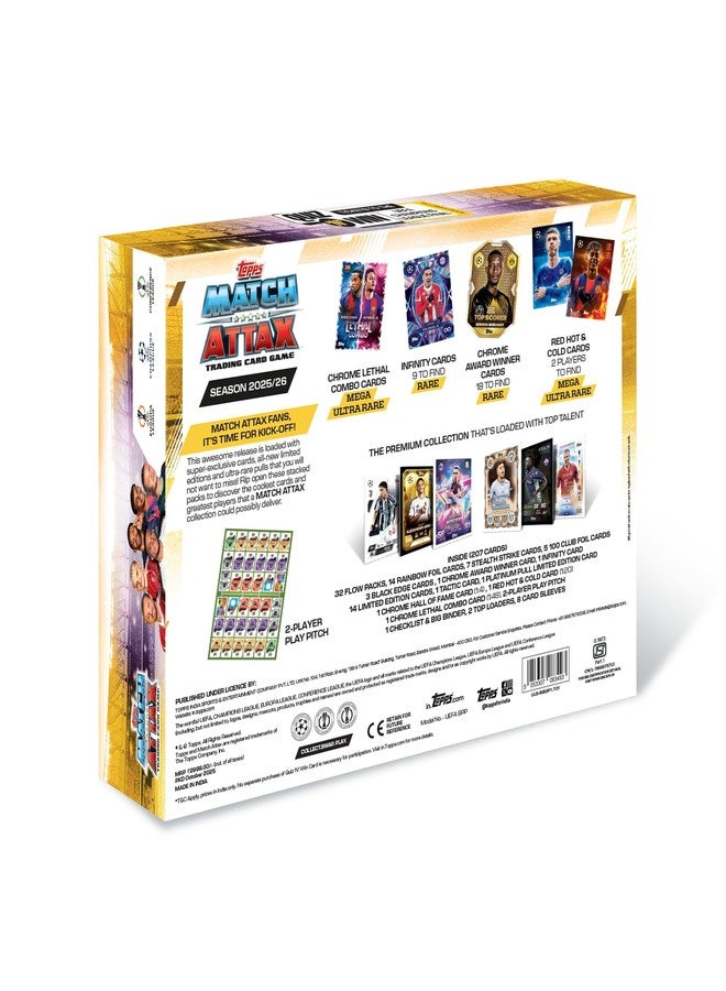 Topps UEFA Champions League Match Attax 2025-26 Trading and Collectible Card Game (Bonanza Pack Plus) - Image 2